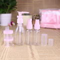 Plastic Travel Set, Pump Sprayer Bottle, Cosmetic Jar (PT10)